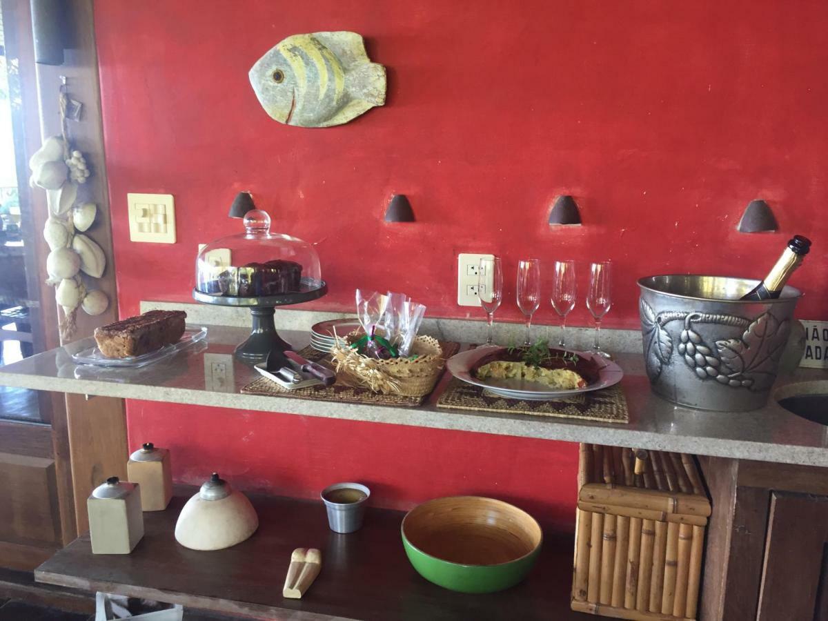 Casa Vermelha Guest House Илябела Екстериор снимка